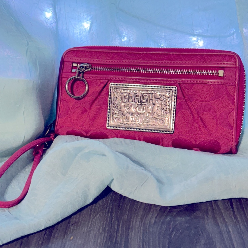 Coach poppy wallet